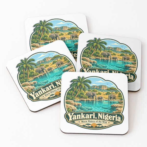 Item preview, Yankari Nigeria Warm Waters Of The Wild African Safari Elephant National Park Travel designed and sold by NeedForParks.