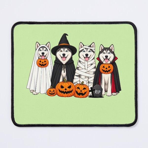 Item preview, Halloween Husky Spooky Dog designed and sold by Bob Meme Life.