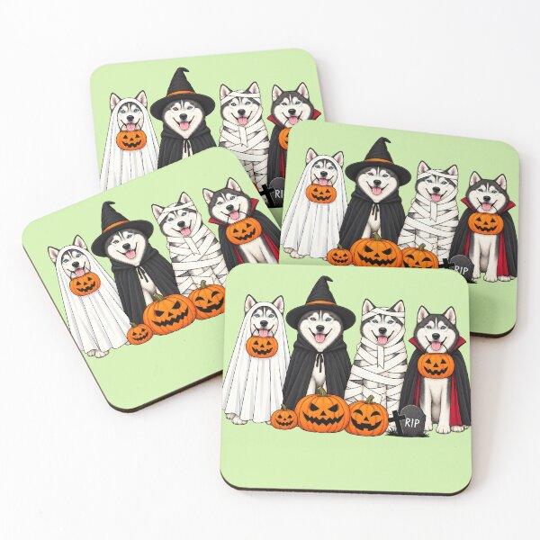 Item preview, Halloween Husky Spooky Dog designed and sold by Bob Meme Life.