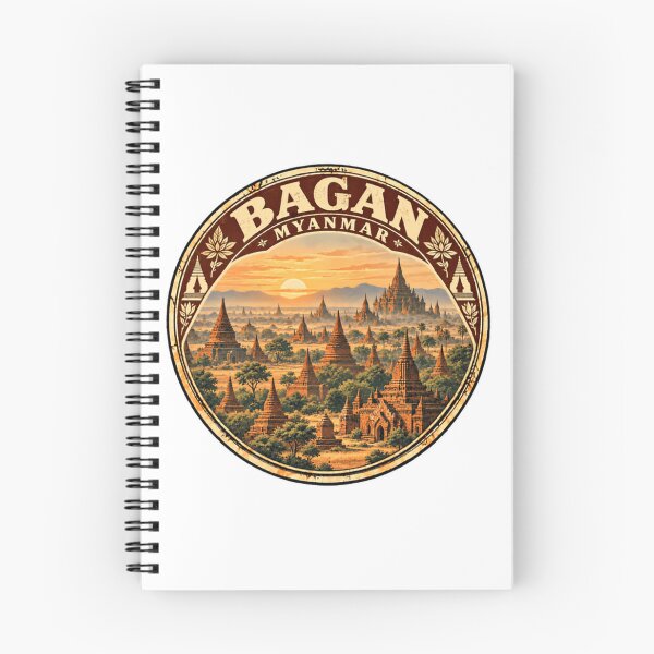 Item preview, Bagan Myanmar Travel Destination Ancient City Explorer designed and sold by NeedForParks.