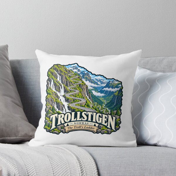 Item preview, Trollstigen Norway The Troll's Ladder Travel Adventure Souvenir designed and sold by ManilStuck237.