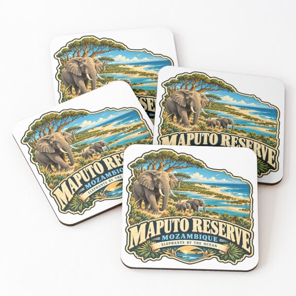 Item preview, Maputo Reserve Mozambique Elephants By The Ocean African Safari Wildlife Traveler designed and sold by JasonStars123.