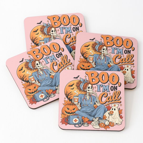 Item preview, Halloween Nurse Skeleton On Call designed and sold by Bob Meme Life.
