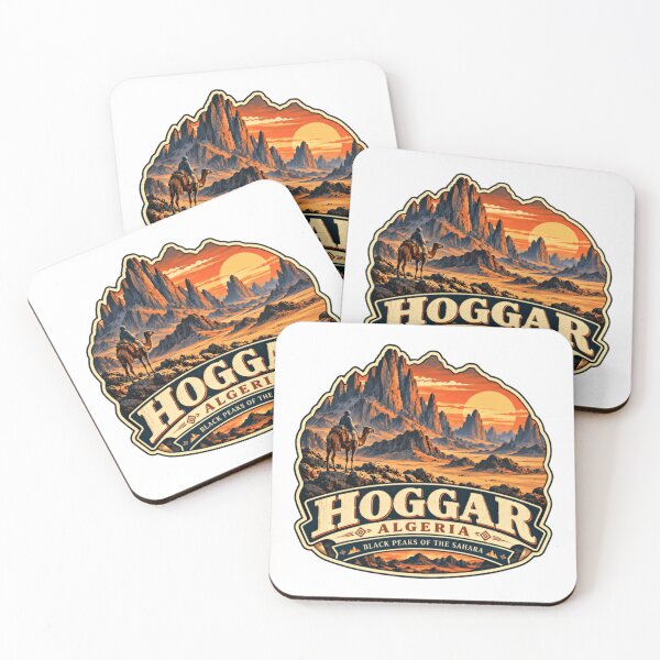Item preview, Hoggar Algeria Black Peaks Of The Sahara Desert Travel Landscape designed and sold by kristyparkStar3.