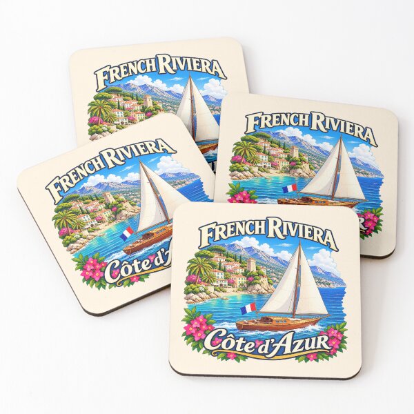 Item preview, French Riviera - Côte d'Azur designed and sold by Myra365Art.