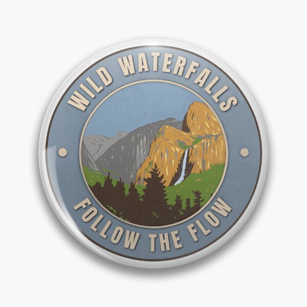 Item preview, Wild Waterfalls Follow The Flow Nature Adventure Travel Hiking Enthusiast designed and sold by AncientClouds25.