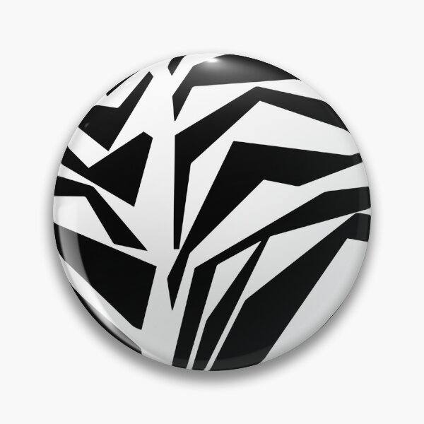 Item preview, Black and White Abstract Partially Enlarged Zebra Pattern A-Line Dress designed and sold by HHS26.