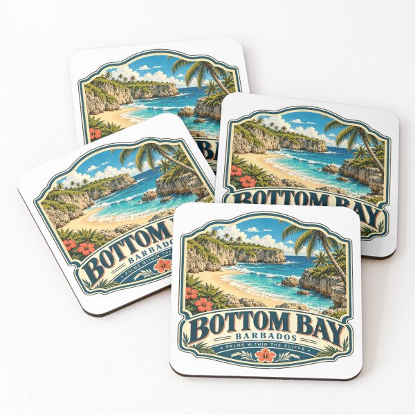 Item preview, Bottom Bay Barbados Palms Within The Cliffs Caribbean Travel Vacation Destination designed and sold by NeedForParks.