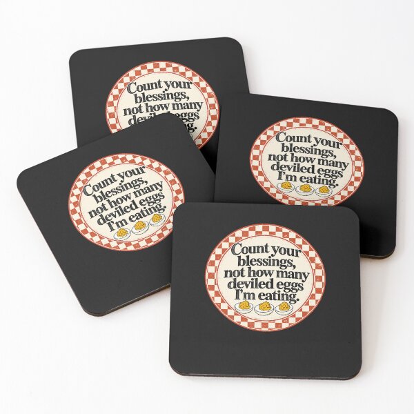 Item preview, Count Your Blessings Not How Many Deviled Eggs I'm Eating designed and sold by khdmalakarak.