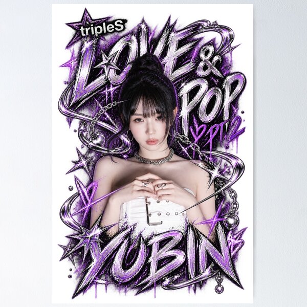 Item preview, Yubin tripleS Love and Pop Pt2 Cyber Chain Visual designed and sold by Valereekmerch.