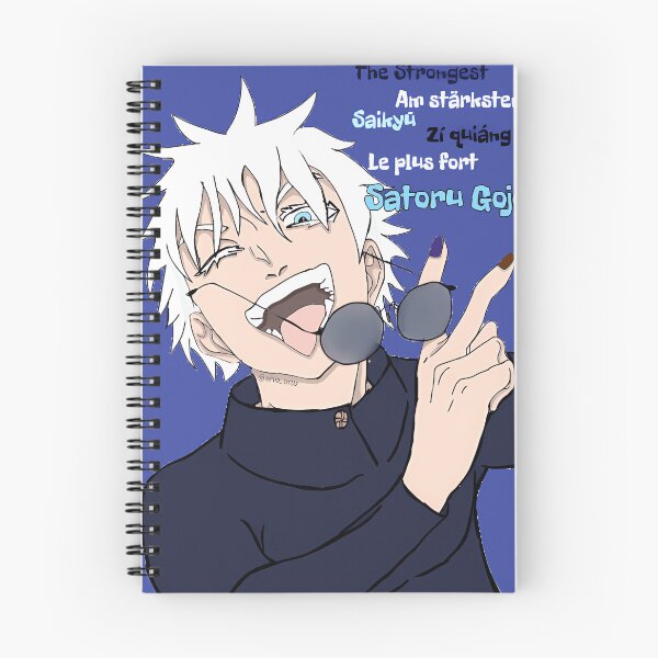 Item preview, The Strongest Am Stärksten Saikyu Zì Qiáng Le Plus Fort Satoru Gojo Jujutsu Kaisen Anime designed and sold by IDenlison.
