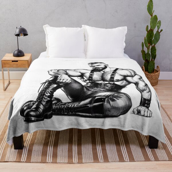 Item preview, Gay Leather Berlin Klaus Retro Art Design designed and sold by ItsAKinkThing.