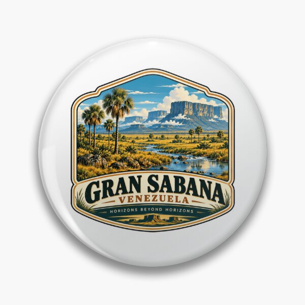 Item preview, Gran Sabana Venezuela Horizons Beyond Horizons Travel Explorer Souvenir designed and sold by ManilStuck237.