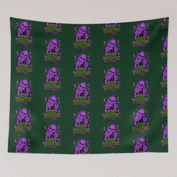Item preview, Stay Positive Purple Reaper Lightning designed and sold by TheDArt.