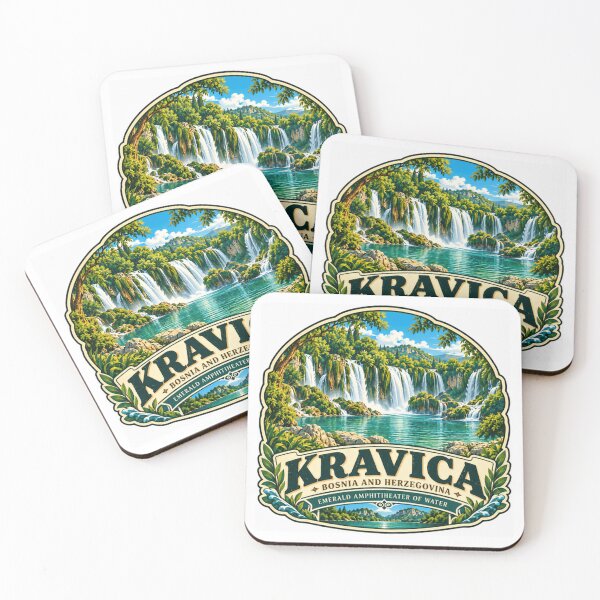 Item preview, Kravica Bosnia And Herzegovina Emerald Amphitheater Of Water Travel Landmark Souvenir designed and sold by ManilStuck237.