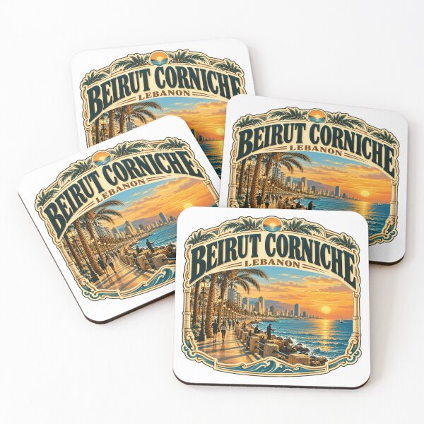 Item preview, Beirut Corniche Lebanon Travel Destination Lebanese Heritage designed and sold by NeedForParks.