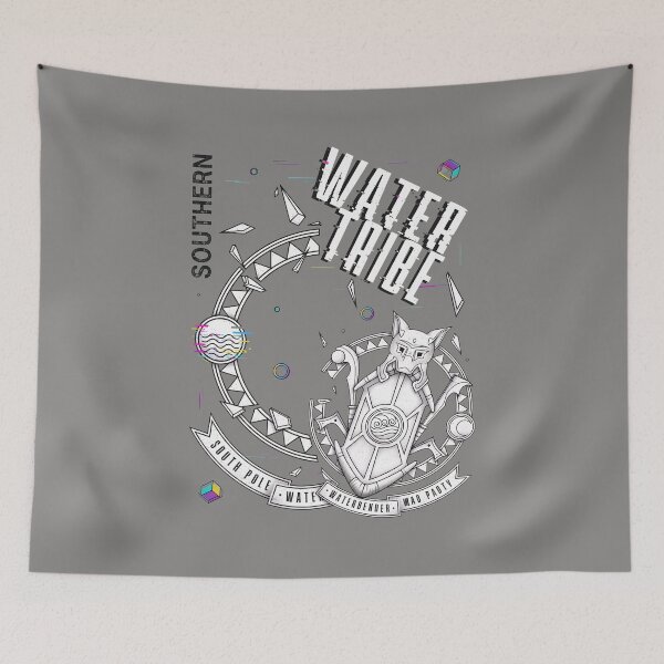 Item preview, Southern Water Tribe Emblem Distressed Tee-9th designed and sold by JoleighPerrin.