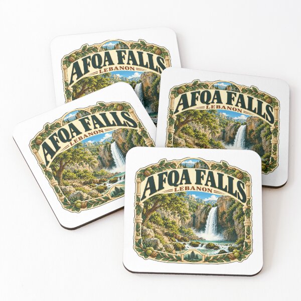Item preview, Afqa Falls Lebanon Waterfall Travel Souvenir designed and sold by kristyparkStar3.