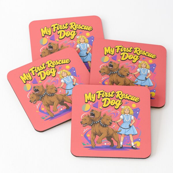 Item preview, My First Rescue Dog Retro Variant designed and sold by TheDArt.