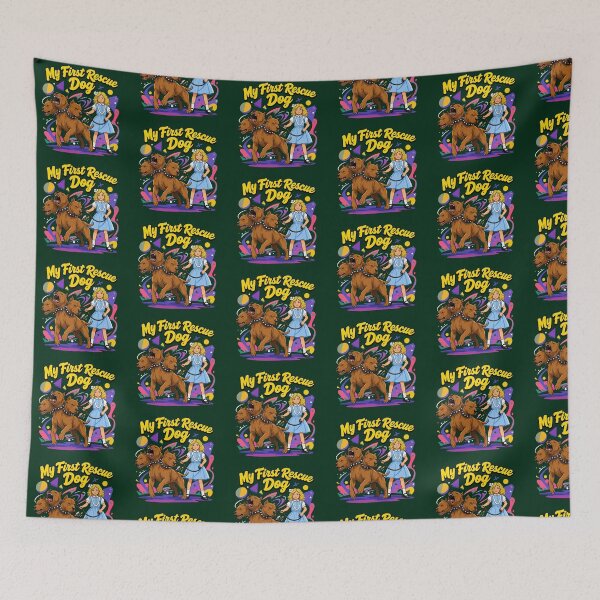 Item preview, My First Rescue Dog Retro Variant designed and sold by TheDArt.