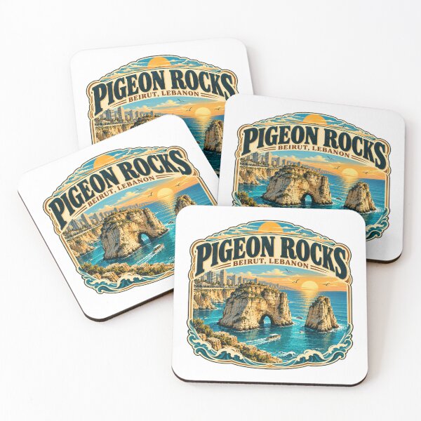 Item preview, Pigeon Rocks Beirut, Lebanon Travel Landmark Souvenir designed and sold by kristyparkStar3.