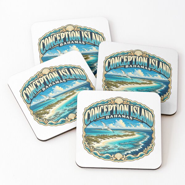 Item preview, Conception Island Bahamas Vacation Travel Souvenir designed and sold by kristyparkStar3.