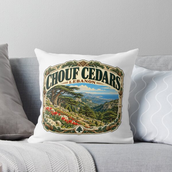 Item preview, Chouf Cedars Lebanon Lebanese Heritage Patriotism designed and sold by NeedForParks.