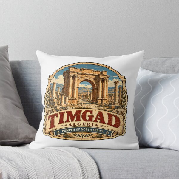 Item preview, Timgad Algeria Pompeii Of North Africa Ancient Roman City Historical Travel designed and sold by NeedForParks.