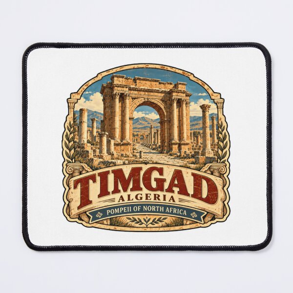Item preview, Timgad Algeria Pompeii Of North Africa Ancient Roman City Historical Travel designed and sold by NeedForParks.