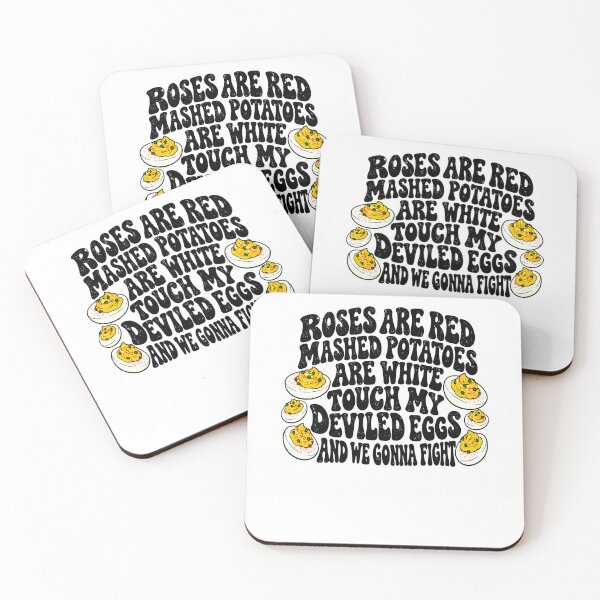 Item preview, Roses Are Red Touch My Deviled Eggs Funny Thanksgiving designed and sold by ImeldaSparks.