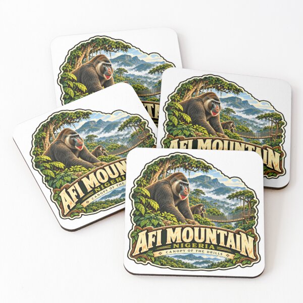 Item preview, Afi Mountain Nigeria Canopy Of The Drills Primate Wildlife Travel Souvenir designed and sold by JasonStars123.