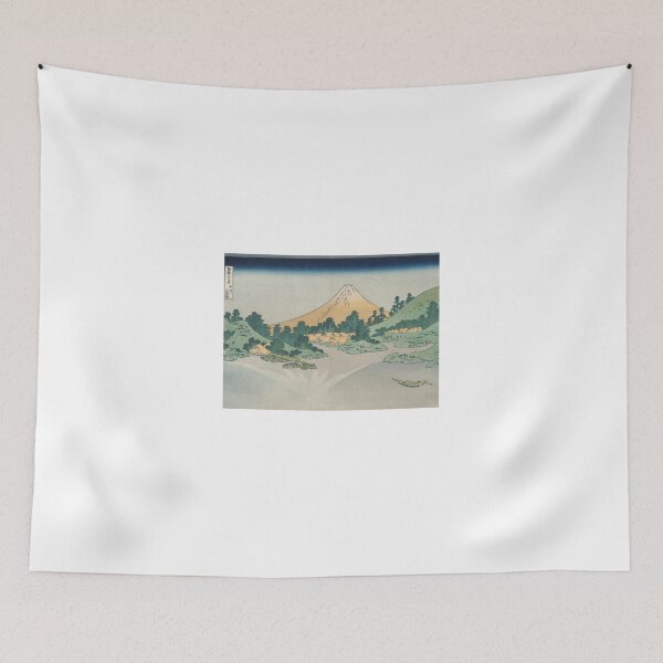 Item preview, Lake Misaka Fuji Reflection – Hokusai Print designed and sold by MartinPA.