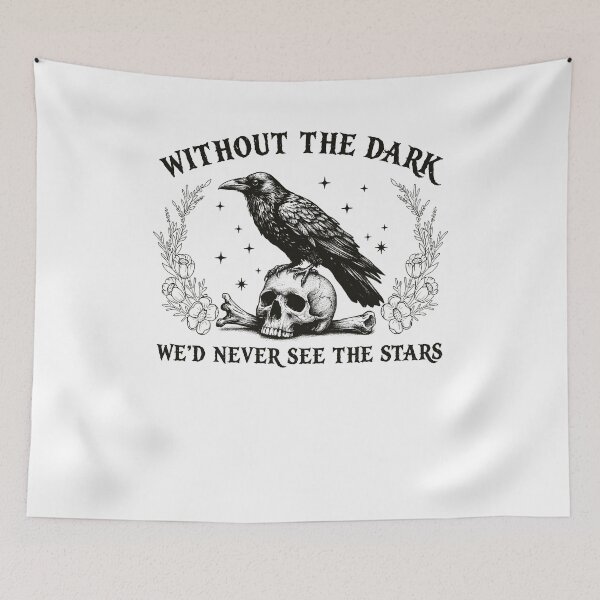Item preview, Without the Dark We'd Never See the Stars designed and sold by Hedoraxe.