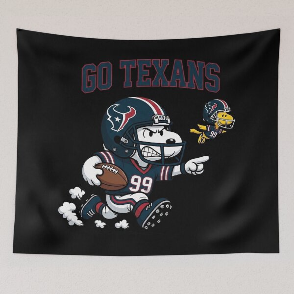 Item preview, Texans Go Football Snoopy And Woodstock Red Uniform Game Day designed and sold by tharpemdmizerac.