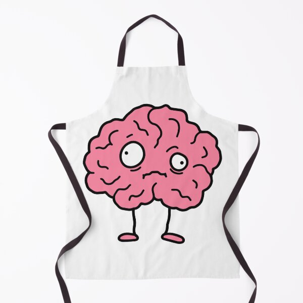 Item preview, Cute Pink Brain Funny Cartoon designed and sold by DeepArt100.