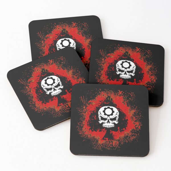Item preview, Gears of Wars Skull Gear Spade Dark Grunge designed and sold by Lucinda--Power.