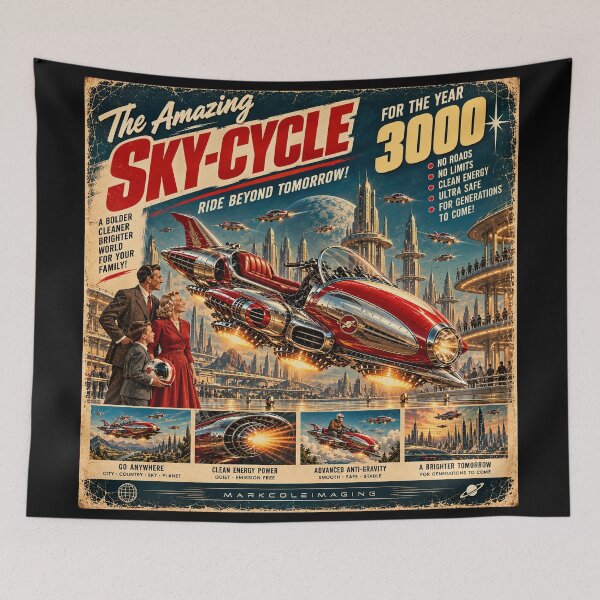 Item preview, The Sky-Cycle 3000 Hover Bike designed and sold by MarkColeImaging.