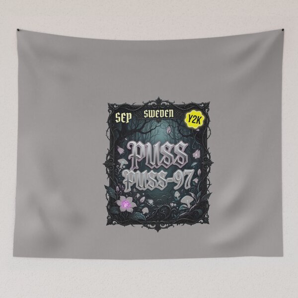 Item preview, PUSS PUSS-97 Sweden Style License Plate Art-12 designed and sold by NahomyWoodleyd.