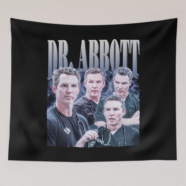 Item preview, Dr. Abbott - The Pitt designed and sold by Sanchez-Cast.