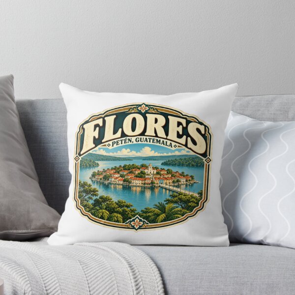 Item preview, Flores Petén Guatemala Travel Tourist City designed and sold by JasonStars123.