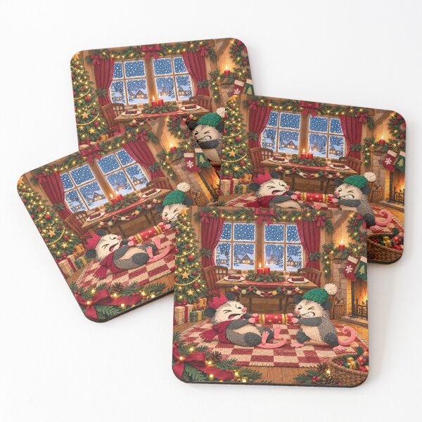 Item preview, Pull Together, Panic Together - Funny Christmas Animal Duo designed and sold by SandboxMashery.