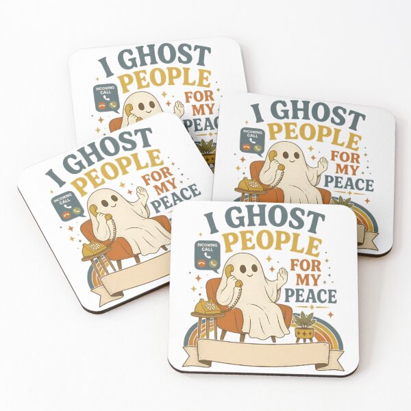 Item preview, I Ghost People For My Peace Sarcastic designed and sold by Artisan-Vault.