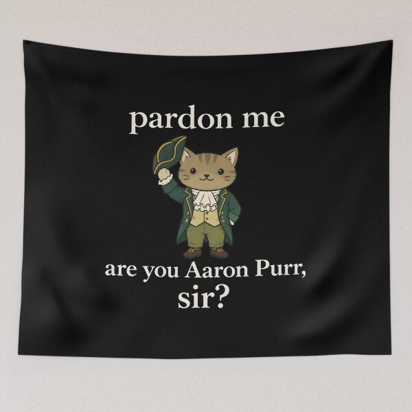 Item preview, Pardons Mes Aaronss Purrss Sirs Cats Purs designed and sold by TrezzlTees.