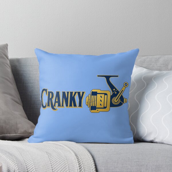 Item preview, Cranky Fishing Reel Funny Fisherman designed and sold by merlinmiles.