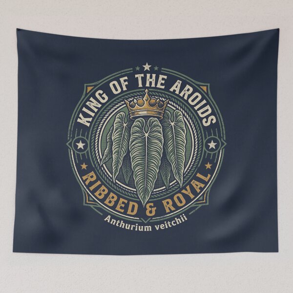 Item preview, King Of The Aroids Ribbed And Royal Anthurium Veitchii designed and sold by EdvvinStudios.
