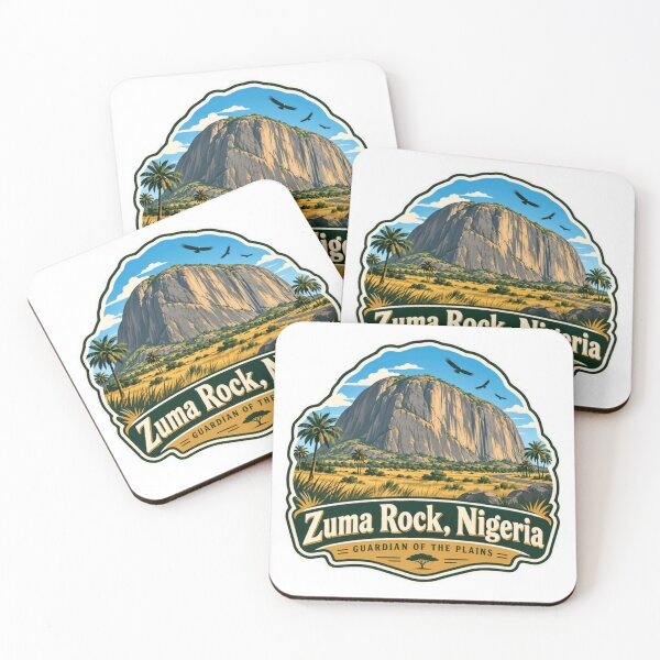 Item preview, Zuma Rock Nigeria Guardian Of The Plains African Landmark Travel designed and sold by ManilStuck237.