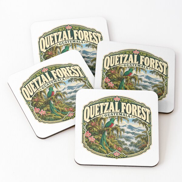 Item preview, Quetzal Forest Guatemala Travel Souvenir Bird Watching Nature Lover designed and sold by kristyparkStar3.
