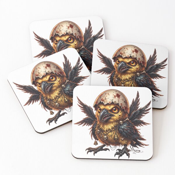 Item preview, The Last Little Chick – Creepy Horror Bird designed and sold by LuckyInk11.