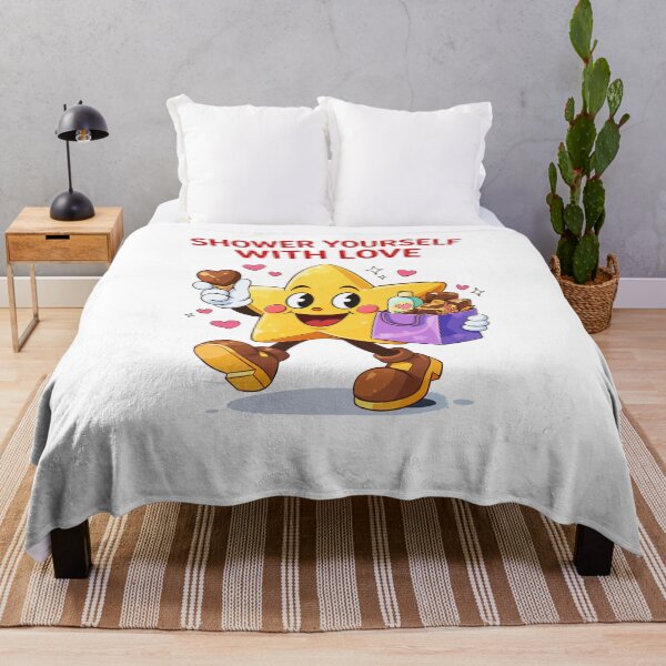 Item preview, Shower Yourself With Love Retro Star Poster designed and sold by Matinez Pink.