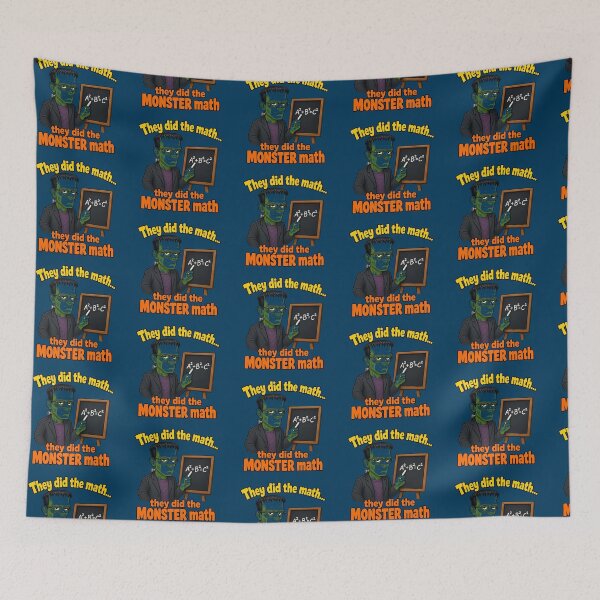 Item preview, They Did the Monster Math Frankenstein Teacher designed and sold by LeeWT.